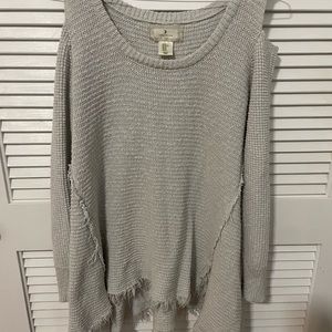 Ruby moon sweater cute out on the shoulder